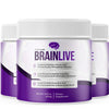 Image of (3 Pack) BrainLive Powder Advanced Natural Brain Support Brain Live 90 Servings