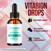 Image of (5 Pack) Vitabion Blood Support Drops Vita Bion Vitamin Supplement 150 Servings