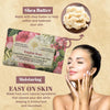 Image of English Rose Scented Natural Soap Bars for Men & Women (2 X 7Oz) β Moisturizing Triple-Milled Soap Bars Enriched with Shea Butter β Plant-Based Bath & Body Bar for All Skin Types