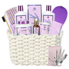 Image of Spa Gifts for Women - 12Pcs Spa Gift Baskets Lavender Scented Includes Body Wash, Bubble Bath, Manicure Set. Gifts for Mom, Birthday Gifts, Home Spa Kit Gift for Her