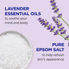 Image of Foaming Bath with Pure Epsom Salt, Lavender Soothe & Sleep Formula, 34 Fl Oz (Set of 2)