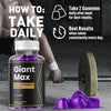 Image of (2 Pack) Giant Max ACV Gummy Male Health Support Supplement GiantMax 120 Gummies