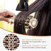 Image of Thermal Ceramic Round Hair Brush with Ionic Boar Bristles for Salon-Quality Blowout Styling
