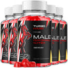 Image of (5 Pack) Turbo Hard Gummy Advanced Male Support Supplement TurboHard 300 Gummies