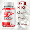 Image of (2 Pack) Keto Burst ACV Gummys 1000MG Advanced KetoBurst Supplement 120 Gummies