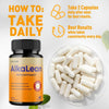 Image of (1 Pack) Alkalean Advanced Energy & Fitness Support Formula Alka Lean 60 Capsules