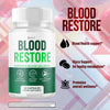 Image of (1 Pack) Blood Restore Advanced Blood Support Supplement BloodRestore 60 Capsules