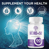 Image of (2 Pack) Memo+50 Advanced Natural Brain Supplement Memo+ 50 120 Capsules