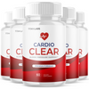 Image of (5 Pack) Cardio Clear Advanced Blood Health Support Supplement CardioClear 300 Capsules