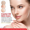 Image of Organic Castor Oil – 16 Fl Oz Size – Cold Pressed, Unrefined, Hexane-Free – USDA Organic – Natural Moisturizer for Hair Growth, Eyelashes, Skin, Scalp & Castor Oil Packs