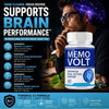Image of Memo Volt Nootropic Natural Brain Health Support Supplement MemoVolt 300 Capsule