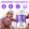 Image of (2 Pack) Meta Burn Pro Advanced Energy & Fitness Formula MetaBurnPro 120 Capsule