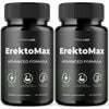 Image of (2 Pack) ErektoMax Advanced Male Health Support Supplement Erekto Max 120 Capsules