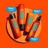 Image of Mega Sleek Shampoo and Conditioner Set - Smoothing and Anti-Frizz Formula for Dry, Damaged, and Frizzy Hair with Nourishing Shea Butter, Vegan-Friendly