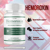 Image of (1 Pack) Hemoroxin Advanced Blood Health Support Formula Hemo Roxin 60 Capsules