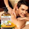 Image of 2 Pack Ginger Oil Lymphatic Drainage Massage,Belly Drainage Ginger Oil-Warming T