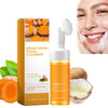 Image of Turmeric Facial Cleanser, Foaming Face Wash, Turmeric Face Wash, Turmeric Acid Foaming Cleanser Deep Cleansing, Hydrating Skincare Facials Wash Suitable for All Skin 1PCS (1)