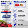 Image of Gelacept ACV Gummys 1000MG Advanced Gela Cept Max Support Supplement 120 Gummies