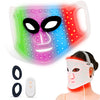 Image of LED Color Light Home Beauty Device with Red, Blue, Green, and Purple Light Mask, 98 Light Beads for Facial Phototherapy Mask
