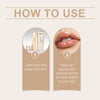 Image of OUHOE Gold Leaf Color Change Nourishing Lip Balm, Nourishing Moisturizing Hydrating Glass Soft Moisturizing Lip Skin Non-Greasy Lip Balm