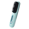 Image of LCD wireless straightening comb rechargeable ceramic electric comb straightener portable negative ion non damaging heating comb