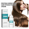 Image of Protein Correcting Hair Straightening Cream, Nourishing Hair Repair Damage Smooth Furry Split Hair Care Cream