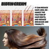 Image of Biotin Cream, Scalp Massage Moisten Root Of Hair Care In The Off Strong Hair Thick Hair Cream