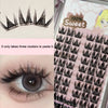 Image of Sunflower Comics Pure Desire Eyelash Simulation Natural Thickening Large Segmented Trilogy False Eyelash Laziness