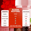 Image of (2 Pack) Blood Restore Advanced Blood Support Supplement BloodRestore 120 Capsules
