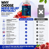 Image of Nerve Relief Protocol Advanced Nerve Support Supplement NerveRelief 120 Gummies