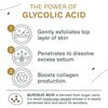Image of Glycolic Acid Face Wash, Exfoliating Facial Cleanser and Scrub, 10% Glycolic Acid, AHA and Salicylic Acid, 6 Fl. Oz
