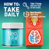 Image of (3 Pack) Neo Vital Powder All Natural Brain Support Formula NeoVital 90 Servings