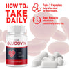 Image of (1 Pack) Glucovin Advanced Blood Health Support Formula Gluco Vin 60 Capsules