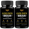 Image of Golden Brain Natural Brain Health Max Support GoldenBrain 120 Capsules
