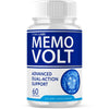 Image of Memo Volt Nootropic Natural Brain Health Support Supplement MemoVolt 60 Capsules