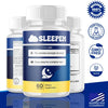 Image of (1 Pack) Sleepem Pills Advanced Formula Brain Health Support Supplement 60 Capsules