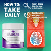 Image of (2 Pack) BrainLive Powder Advanced Natural Brain Support Brain Live 60 Servings