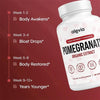 Image of 3 Pack - Alevia Pomegranate Capsules 60ct Organic Extract Antioxidant-US