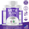 Image of (3 Pack) Meta Burn Pro Advanced Energy & Fitness Formula MetaBurnPro 180 Capsules