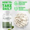 Image of (5 Pack) Purotyn Advanced Energy & Fitness Support Formula Puro Tyn 300 Capsules