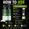 Image of (5 Pack) LipoZero Advanced Energy & Fitness Support Formula Lipo Zero 300 Capsules