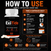 Image of (5 Pack) ExiTide Advanced Energy & Fitness Formula Max Supplement Exi Tide 300 Capsules