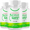 Image of (3 Pack) Nerve Safe Pills Nootropic Nerve Health Support Supplement NerveSafe 180 Capsule