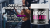 Image of (2 Pack) Horse Gelatin Powder Male Support Supplement HorseGelatin 60 Servings