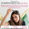 Image of Pumpkin Seed Oil for Hair Growth 2 Oz, 100% Pure Pumpkin Seeds Oil for Skin and Nails - Natural Pumpkin Seed Extract for Moisturizing Scalp, Dry and Rough Skin