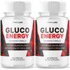 Image of (2 Pack) Gluco Energy Advanced Blood Health Support Supplement GlucoEnergy 120 Capsules