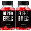 Image of (2 Pack) Alpha Erec Gummys Advanced Male Health Support Supplement AlphaErec 120 Gummies