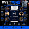 Image of Maxorin Advanced Male Health Support Supplement Max Orin Vitamin 300 Capsules