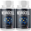 Image of (2 Pack) Neurocell Nootropic Brain Health Support Formula Neuro cell 120 Capsule
