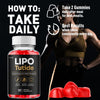 Image of (1 Pack) Lipo Tutide ACV Gummy 1000MG Advanced LipoTutide Supplement 60 Gummies